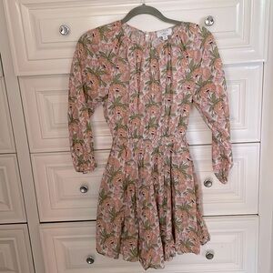 J Crew x  Liberty Smocked Waist Dress sz XS